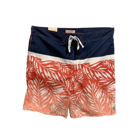 XL (40-42) OP Ocean Pacific Men's Summer Quick Dry Swim Board Shorts New - Picture 3 of 11
